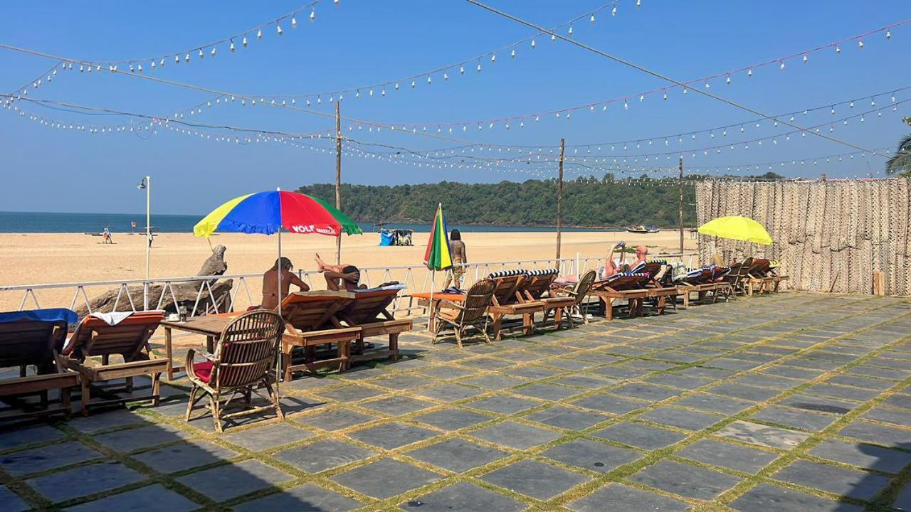 Hotel Om Sai Beach Huts Agonda Esterno foto